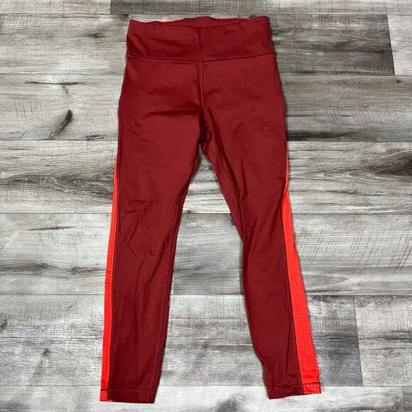Athleta Athletic Colorblock 7/8 Tight Stash Pocket Yoga Pants Women’s Size S - Picture 1 of 10